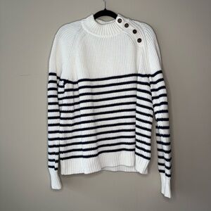 J. Crew Striped Knit Sweater